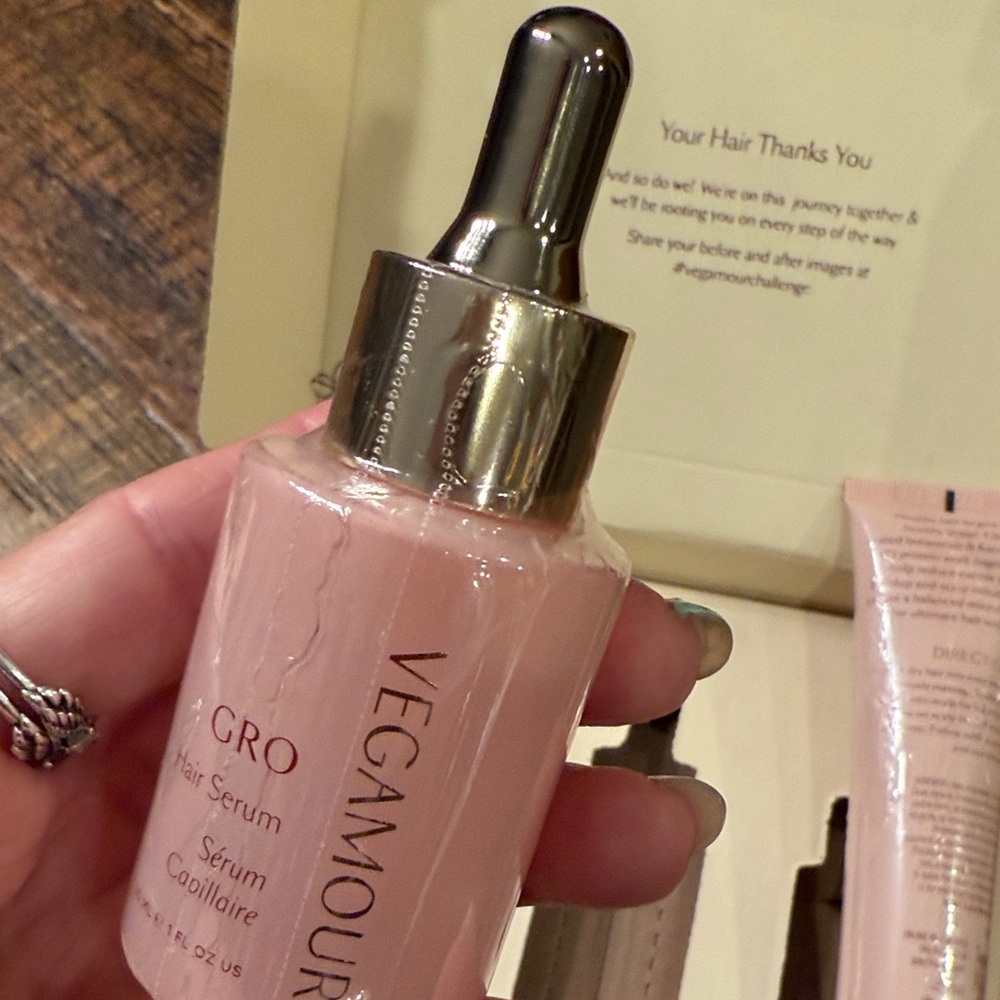 GRO Hair Serum and Detoxifying Serum Set - Pink - Picture 5 of 10